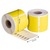 Etiquetas compatibles Dymo 99014 amarillas, 101 mm x 54 mm, 220 etiquetas, permanente