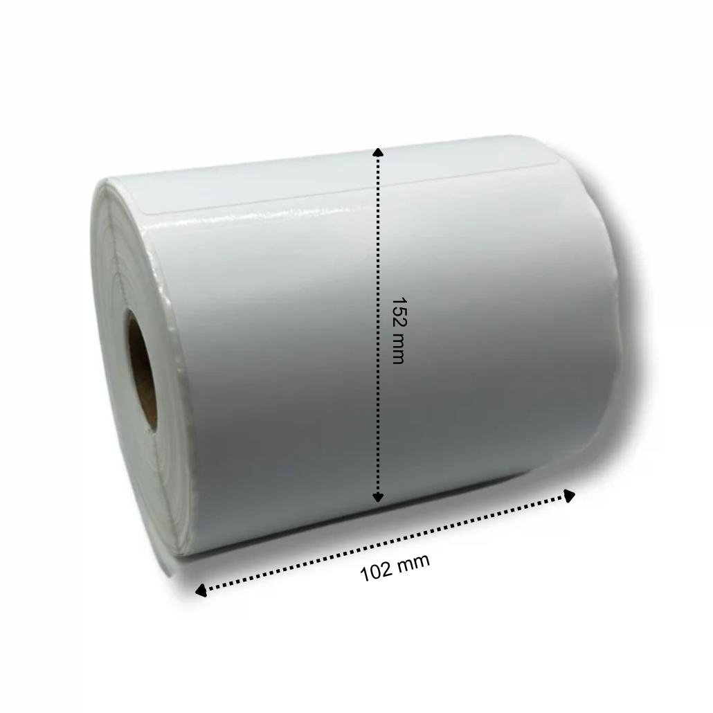 Brother RD-S04E1 etiquetas removibles 76 mm x 26 mm - 1500 etiquetas por rollo