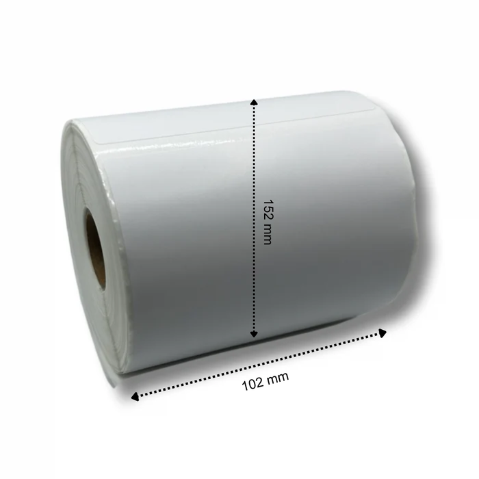 Brother RD-S04E1 etiquetas removibles 76 mm x 26 mm - 1500 etiquetas por rollo