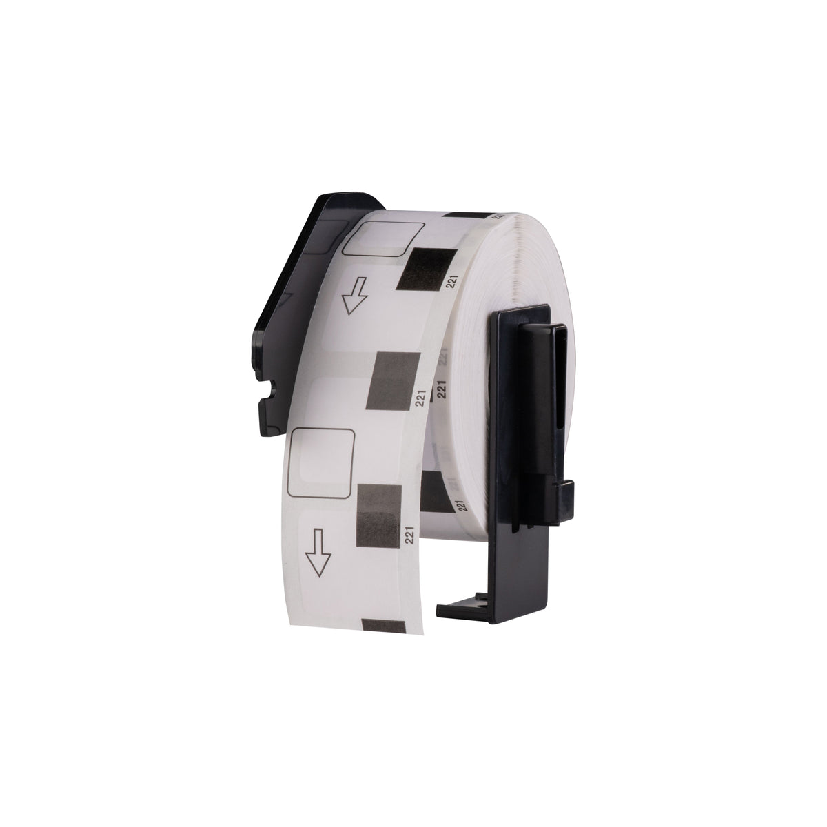 Etiquetas compatibles con Brother DK-11226, 52 mm x 29 mm, 1.000 etiquetas por rollo, con soporte Brother, permanentes