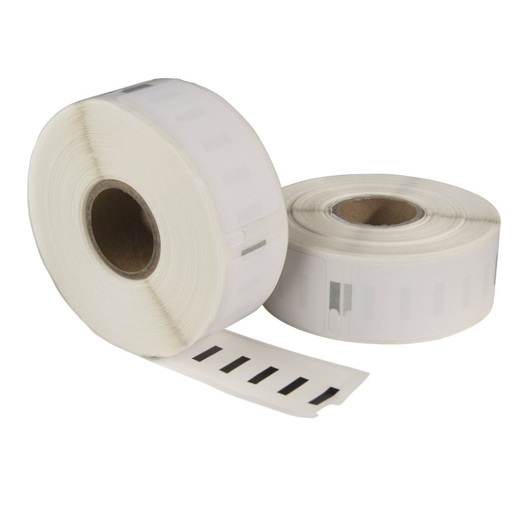 Dymo 11352 / S0722520 compatible Labelwriter 550 labels, 54 mm x 25 mm, 500 etiketten per rol, wit, permanent
