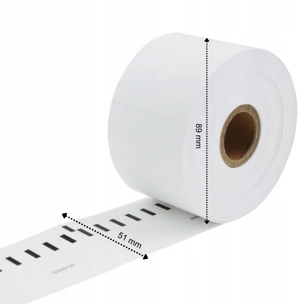 Dymo S0929100 Etiquetas de nombre 51x89 mm 300 tarjetas por rollo Blanco