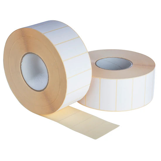 Etiquetas térmicas 100x50 mm – 3500 etiquetas por rollo, mandril de 76 mm, blancas, ECO, permanentes