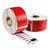 Etiquetas rojas compatibles con Dymo 99010, 89 mm x 28 mm, 260 etiquetas, permanentes