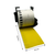 Etiquetas compatibles Brother DK-22205 amarillas, 62 mm x 30,48 m, incl. soporte Brother, permanentes
