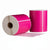 Etiquetas de envío rosa, 102 mm x 150 mm, 280 etiquetas por rollo, núcleo 25 mm, térmicas ECO, permanentes