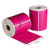Etiquetas de envío rosa, 102 mm x 150 mm, 280 etiquetas por rollo, núcleo 25 mm, térmicas ECO, permanentes