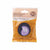 Cinta compatible con Dymo 12267 (S0721530) negra sobre transparente 12 mm x 4 m