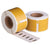 Etiquetas compatibles Dymo 99010 Oro, 89 mm x 28 mm, 130 etiquetas, permanentes