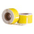 Etiquetas compatibles Dymo 99010 amarillas, 89 mm x 28 mm, 130 etiquetas, permanentes