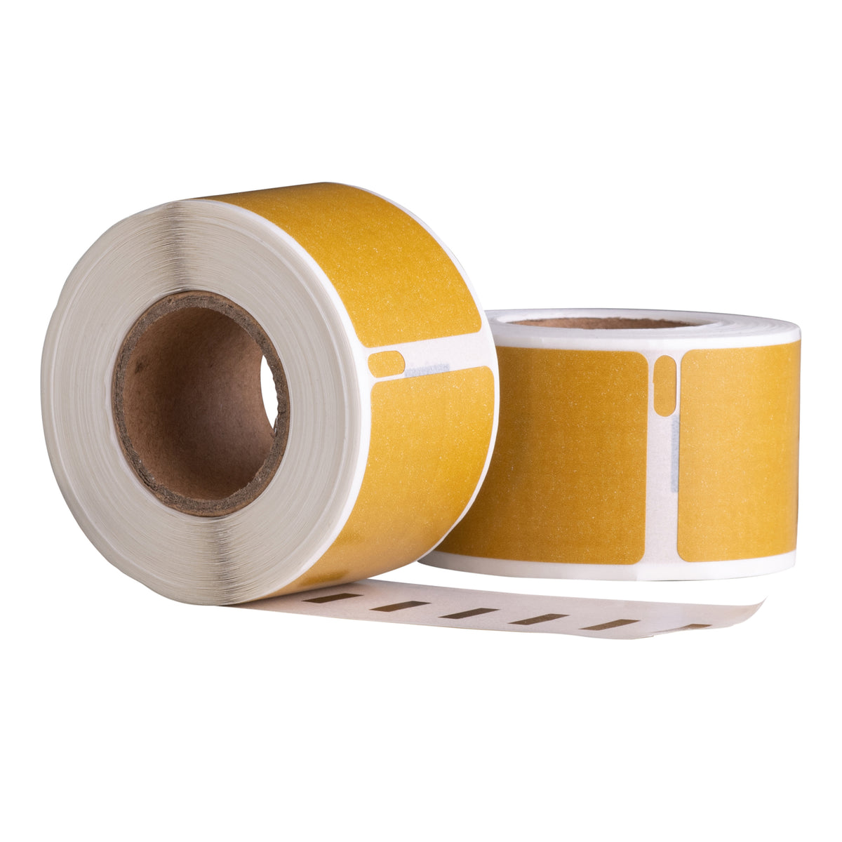 Etiquetas compatibles Dymo 99010 Oro, 89 mm x 28 mm, 130 etiquetas, permanentes