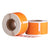 Etiquetas compatibles Dymo 99010 Naranja, 89 mm x 28 mm, 130 etiquetas, permanentes