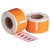 Etiquetas compatibles Dymo 99010 Naranja, 89 mm x 28 mm, 130 etiquetas, permanentes