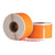 Etiquetas compatibles Dymo 99012 naranjas, 89 mm x 36 mm, 260 etiquetas, permanente