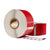 Etiquetas rojas compatibles con Dymo 99012, 89 mm x 36 mm, 260 etiquetas, permanentes