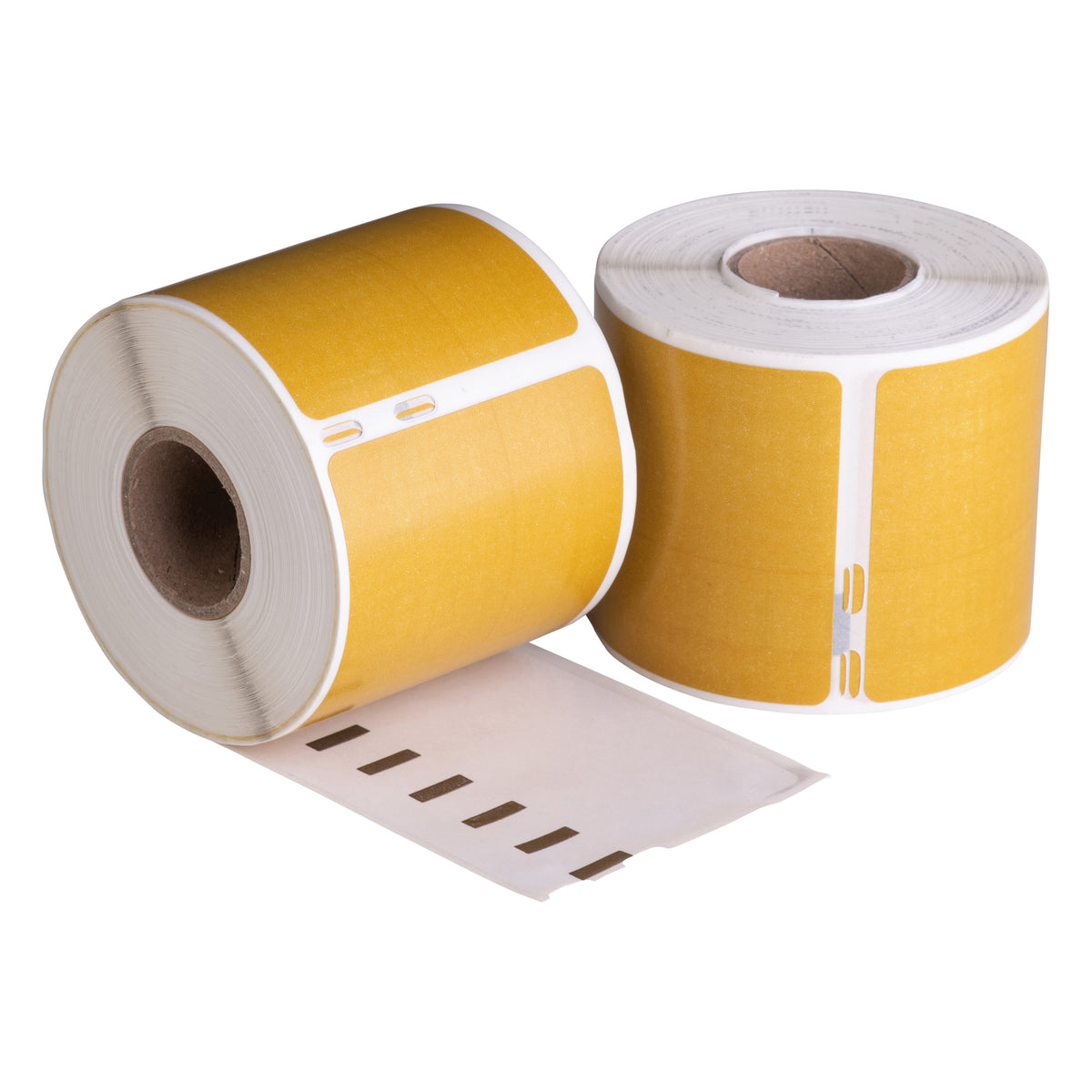 Etiquetas compatibles Dymo 99014 Gold, 101 mm x 54 mm, 220 etiquetas, permanente