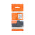 Cinta TZe-121 compatible con Brother, negro sobre transparente, 9 mm x 8 m