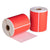 Etiquetas de envío Zebra Rojas 102x150 mm 280 etiquetas por rollo Núcleo 25 mm Térmico ECO Permanente