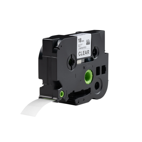 Cinta Brother compatible TZe-841 negra sobre dorado, 18 mm x 8 m