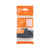 Cinta TZe-232 compatible con Brother rojo sobre blanco 12 mm x 8 m