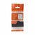Cinta Brother TZe-325 compatible, blanco sobre negro, 9 mm x 8 m
